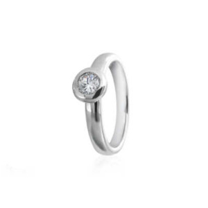 Heinz Mayer - Solitairring 0.10 ct.