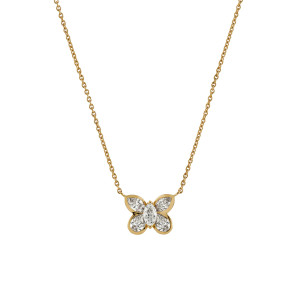 H. Krieger - Butterfly Anhänger mit Kette