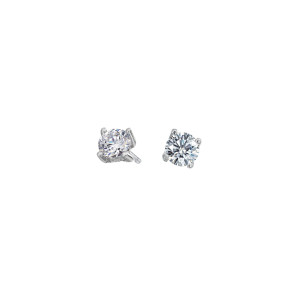 Heinz Mayer - Solitairohrstecker 0.50 ct.
