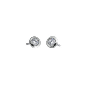 Heinz Mayer - Solitairohrstecker 0.20 ct.