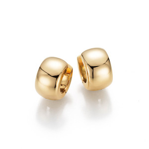 Clioro - Scharnier-Creolen, poliert