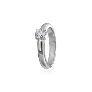 Heinz Mayer - Solitairring 0.50 ct.